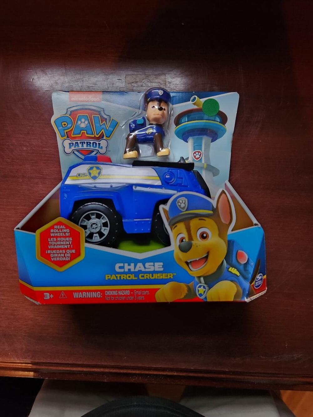 Paw Patrol Chase Police Patrol Cruiser Vehicle Toy Car In Box